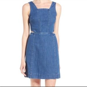 Madewell Cutout Denim Dress
